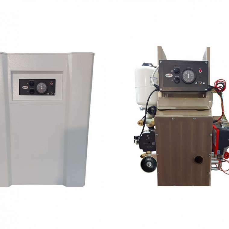 MIKA-6EU-M.V - parapetes, ionizációs, ventilátoros, váltószelepes fűtőkészülék